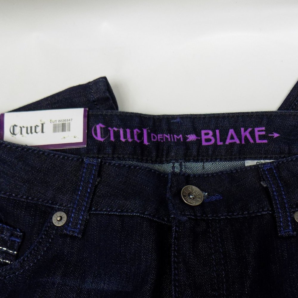 Cruel Blake Denim Jeans Size 30/9 Low Rise Slim Boot Cut NWT - Picture 9 of 12